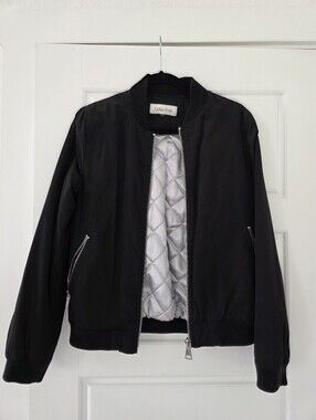 Calvin Klein Black Bomber jacket